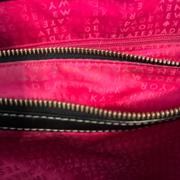 Kate Spade Black Pebbled Leather Satchel - Picture 12 of 13